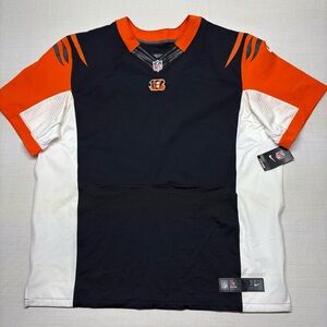 Cincinnati Bengals Nike On Field Blank Authentic NFL Jersey Size 60 4-5XL